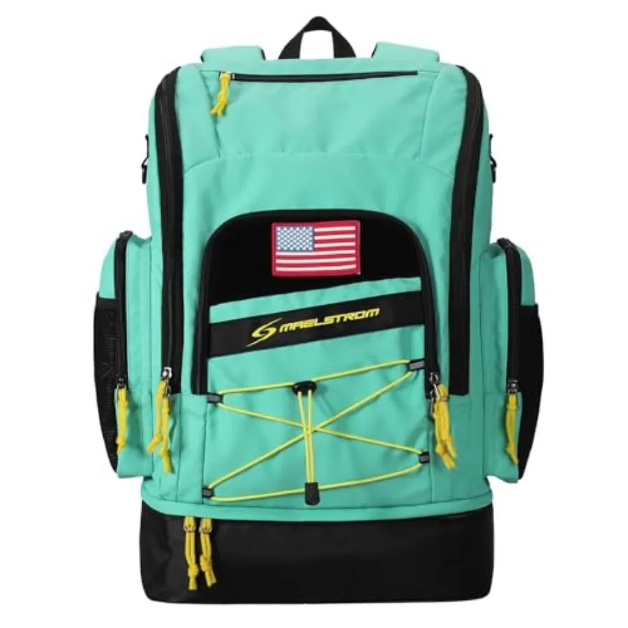 Waterproof Swim Backpack With Separate Shoe And Wet Compartment
