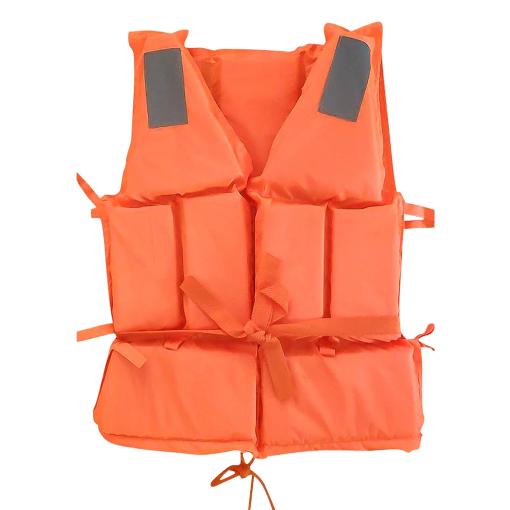 Shunmaii Adult Survival Life Jacket For Kayaking And Boating Whistle