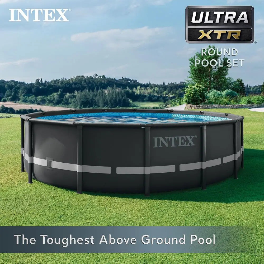 YTYIN Ultra XTR Frame Pool Set With Sand Filter Pump