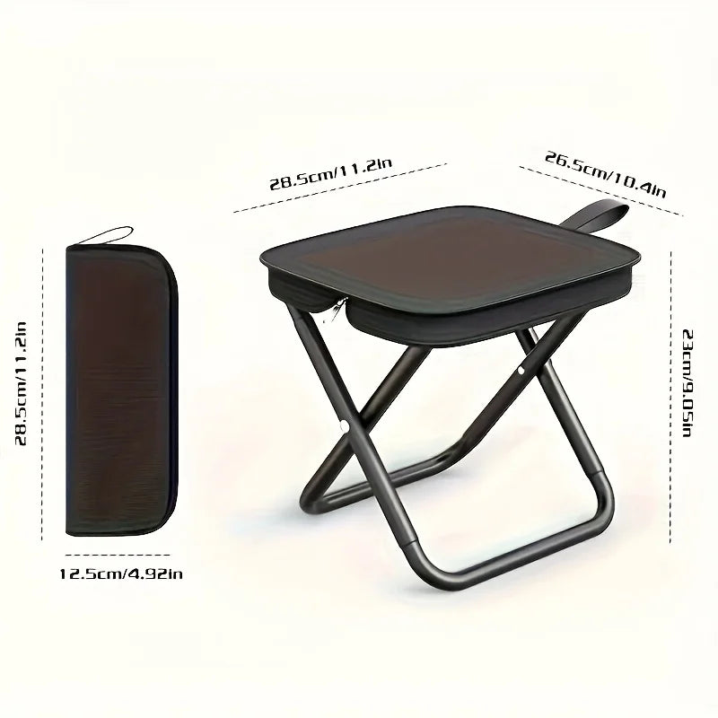 Portable Multifunctional Outdoor Folding Chair Fishing Stool