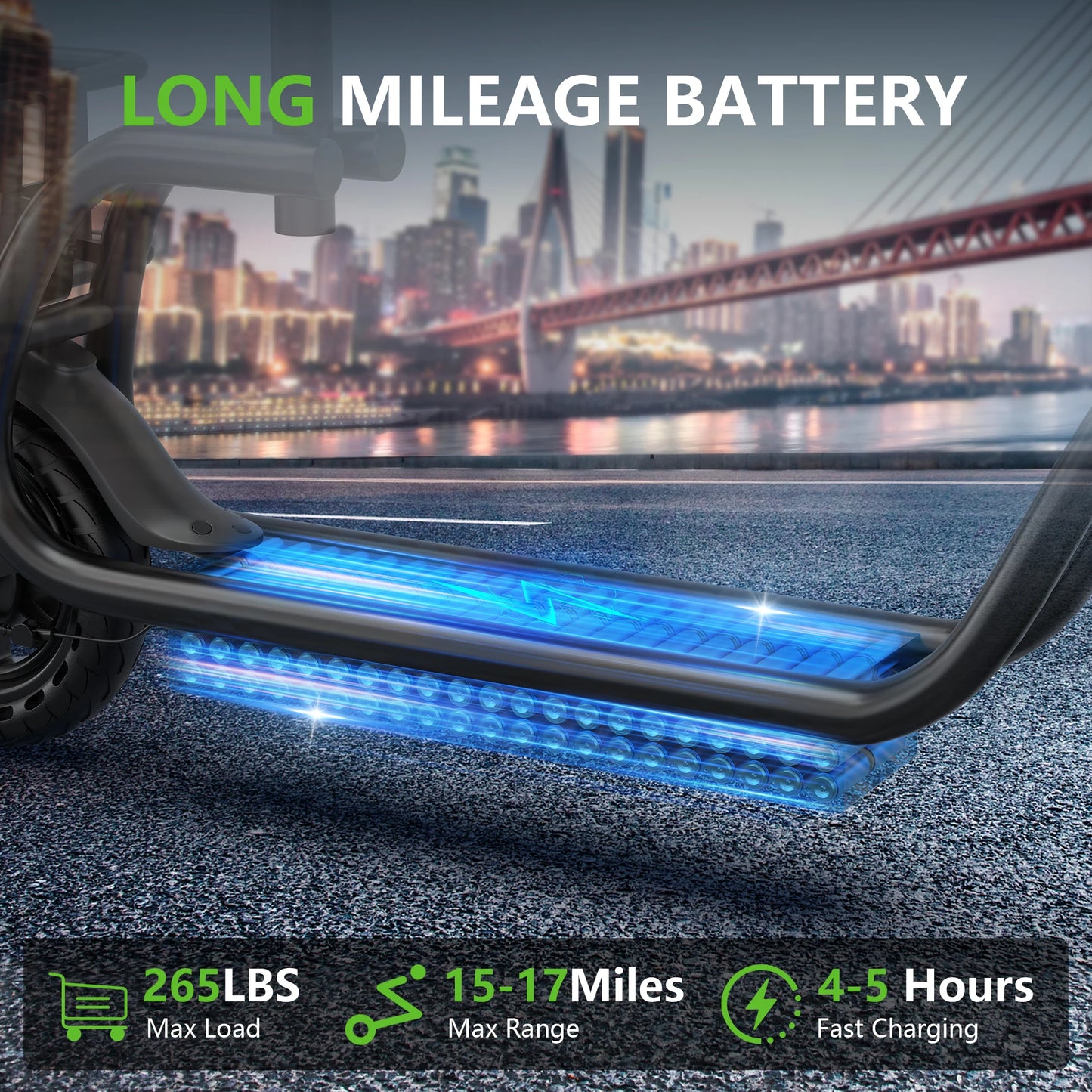 AOVOPRO Maxshot 350W Electric Scooter With Seat And Basket