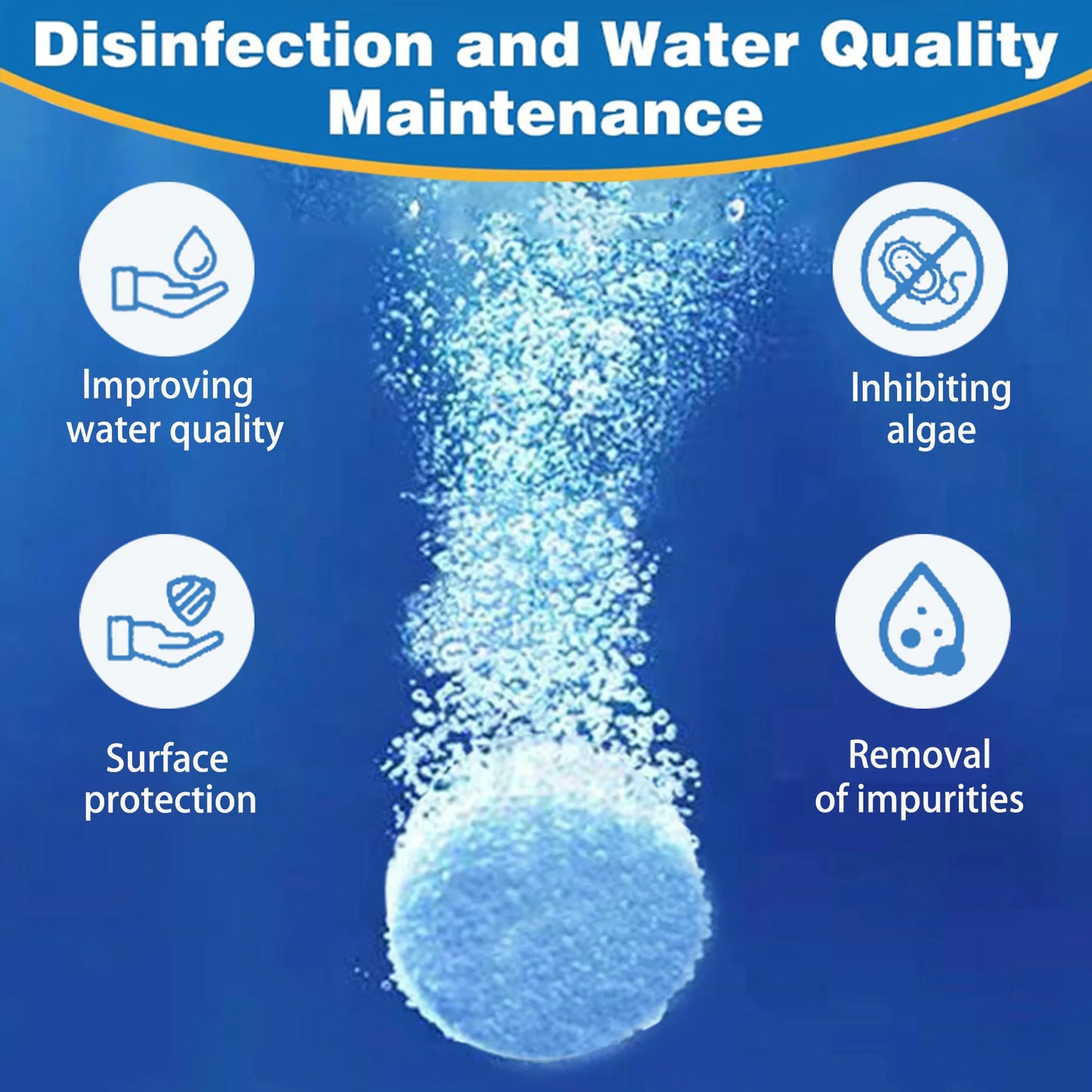 Premium Stabilized Pool Chlorine Tablets For Long Lasting Sanitization