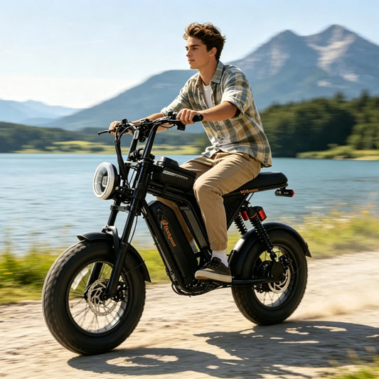 Bodywel M16 Electric Mountain Bike For Adults With Removable Battery