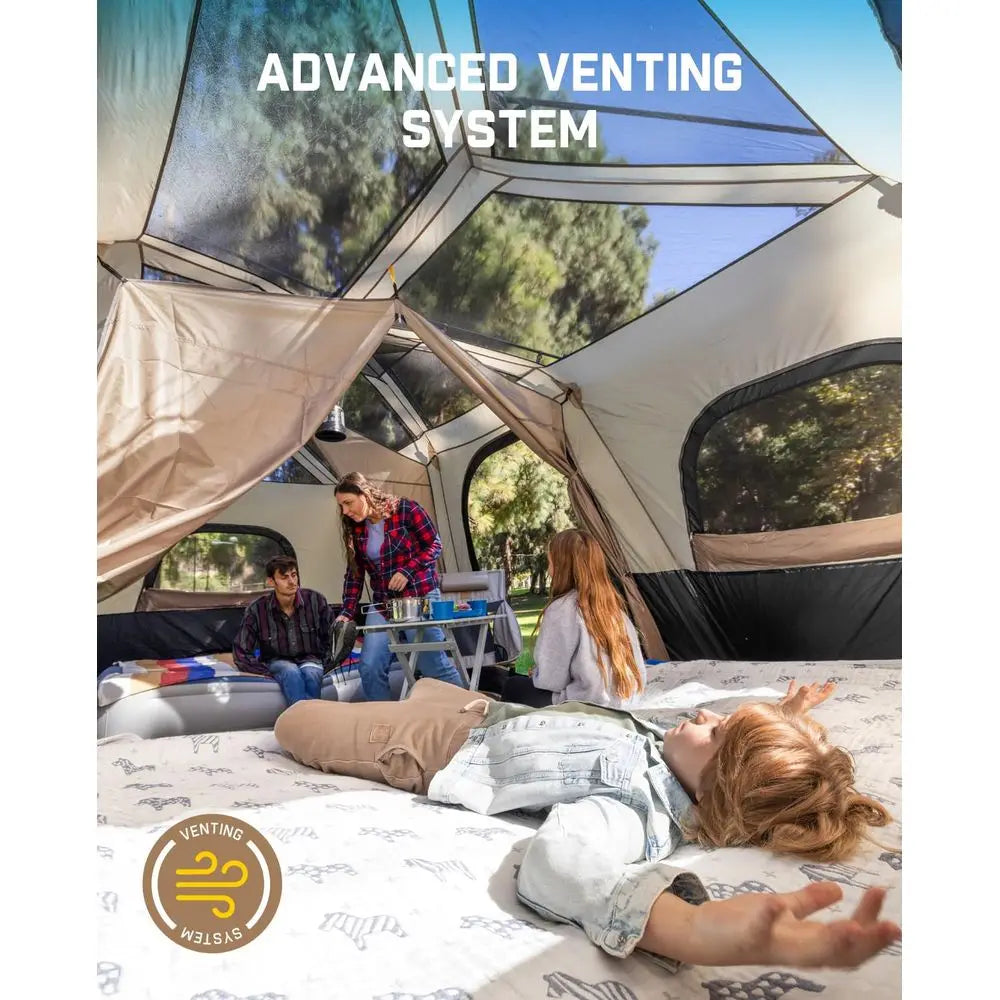 YTYIN Instant Cabin Tent Sets Up In 60 Seconds With Rainfly