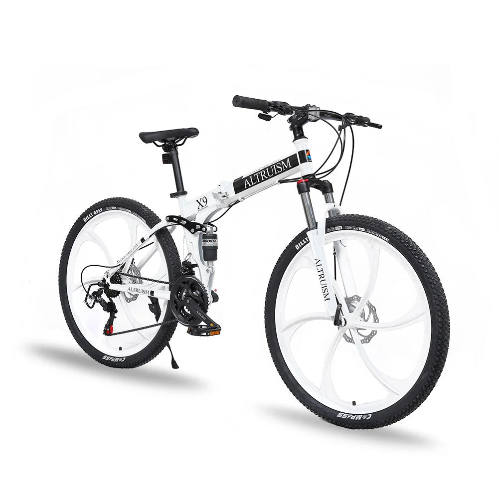 BZEQ Mountain Bike Dual Suspension 21 Speed