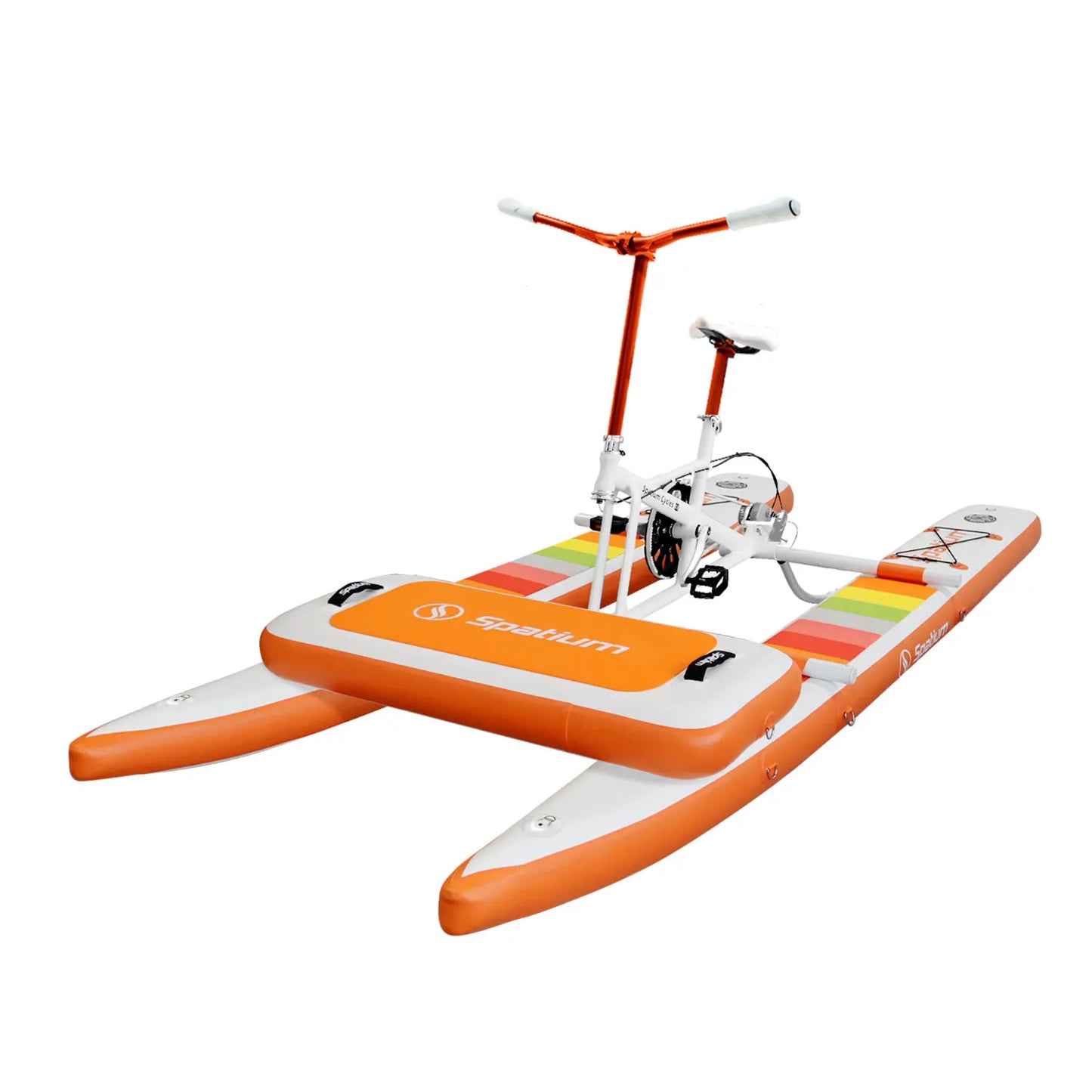 Spatium Water Bike 2.0 Inflatable Pedal Boat Kayak for Lakes