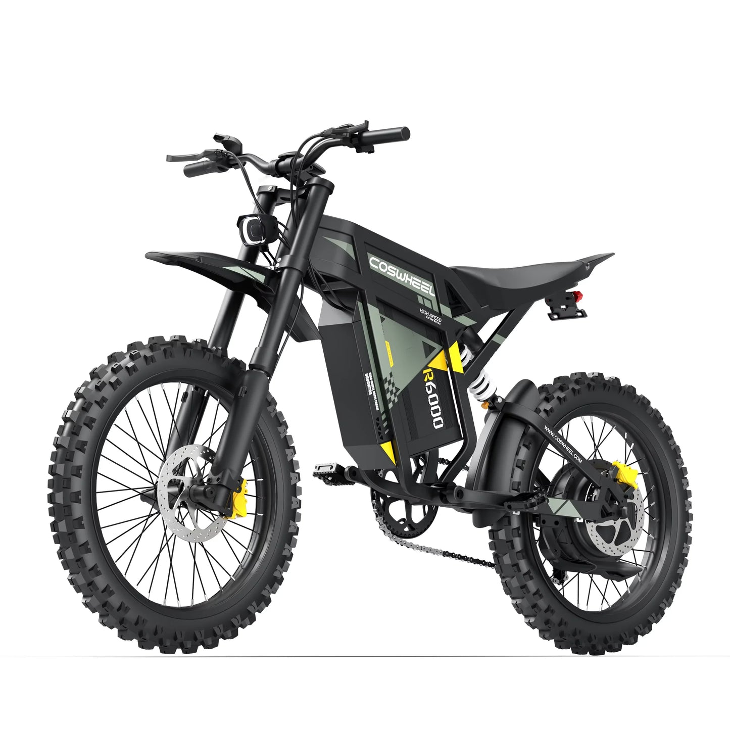 Coswheel R6000 Electric Mountain Bike 7000W Brushless Gearless Motors