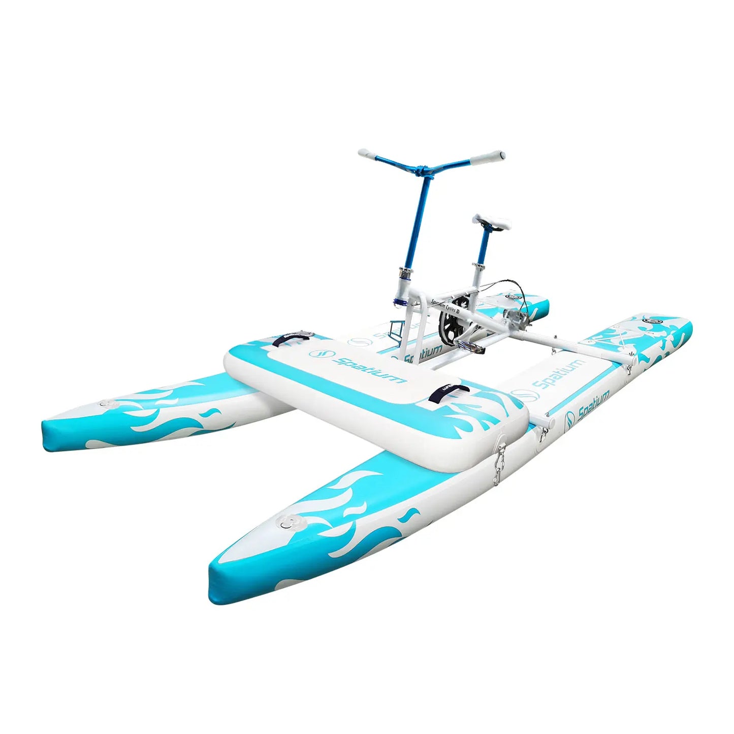 Spatium Water Bike 2.0 Inflatable Pedal Boat Kayak for Lakes
