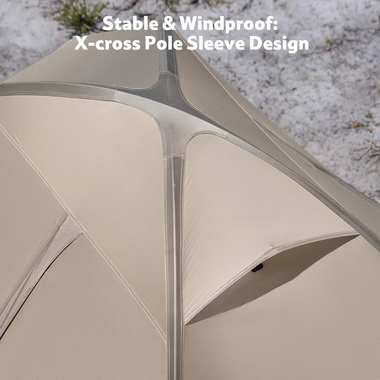 Naturehike 4 Seasons Giling PRO Hiking Tent Easy Setup Dome Tent Outdoor Camping Portable Equipment Mountaineering Tent Ultralight Backpacking Tent