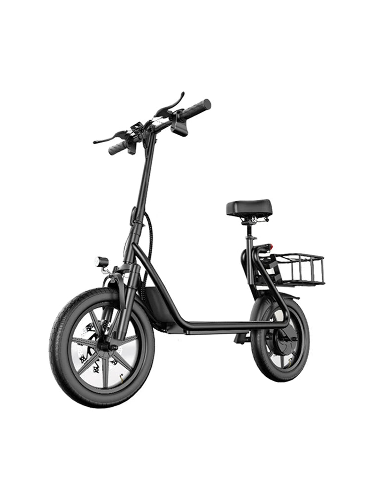Ladped Folding Electric Bike With 10.4Ah Battery And 21-28 Mile Range