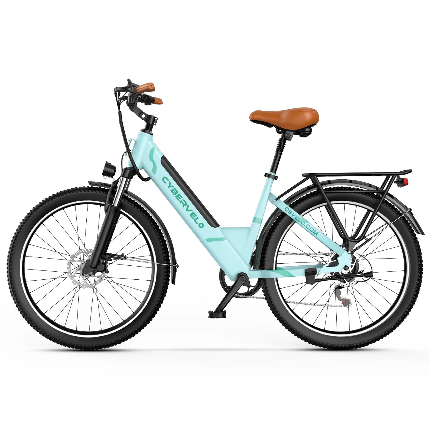 Cybvelo Urban Commute Electric Bike EK2 48V 1000W Peak Motor