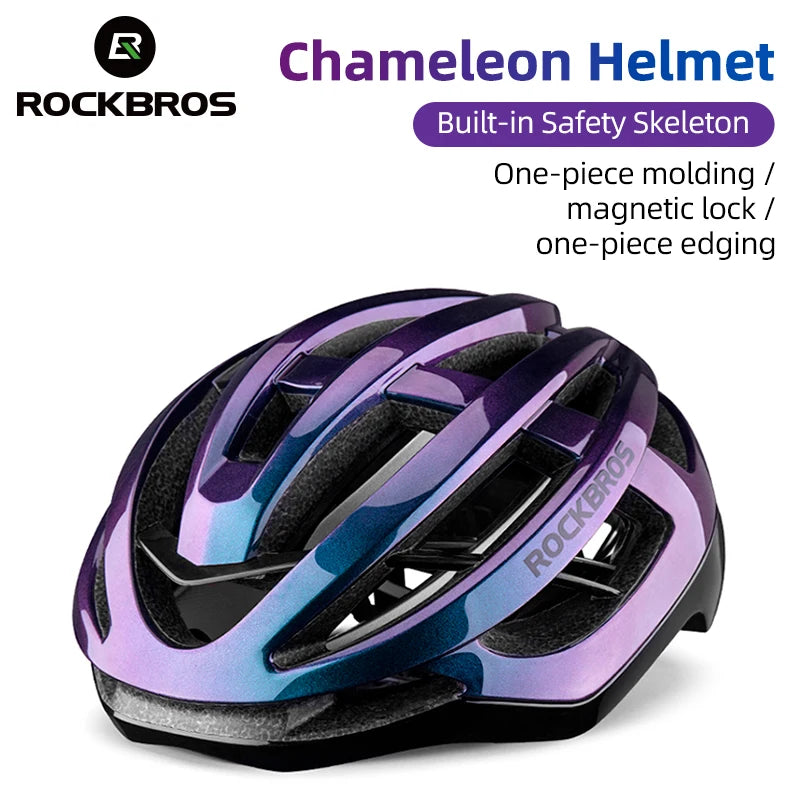 ROCKBROS Ultralight Road Bike Helmet With Breathable Ventilation