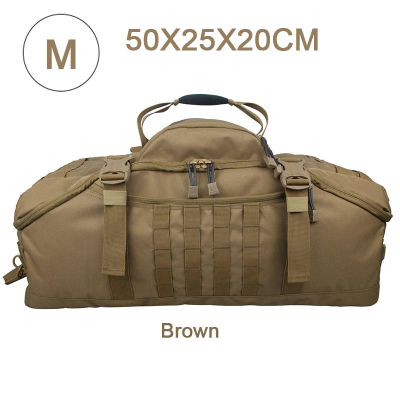 LQARMY Waterproof 3 Way Duffle Bag For Travel And Fitness