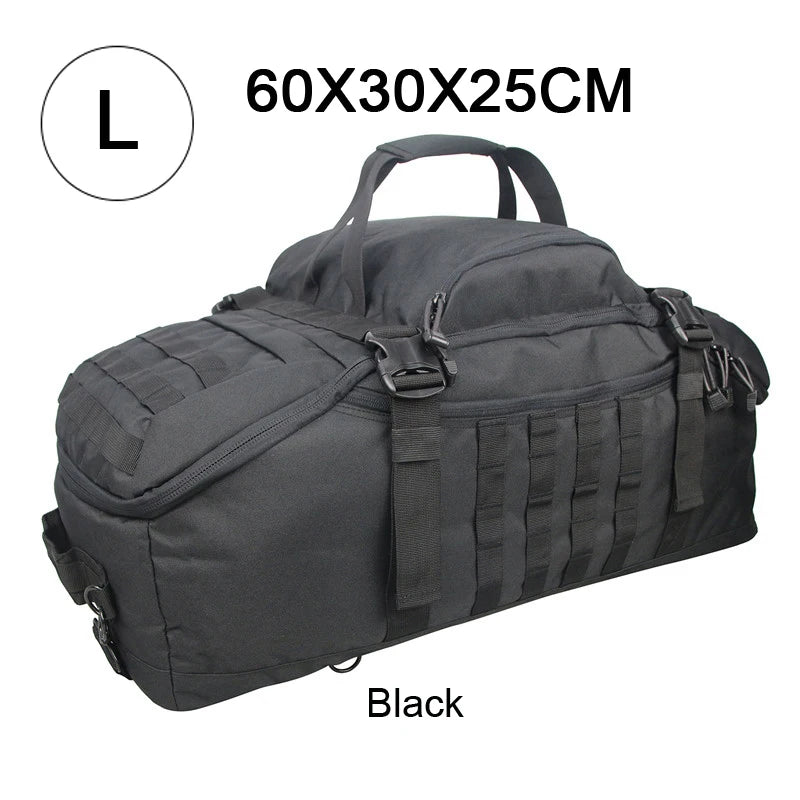 LQARMY Waterproof 3 Way Duffle Bag For Travel And Fitness