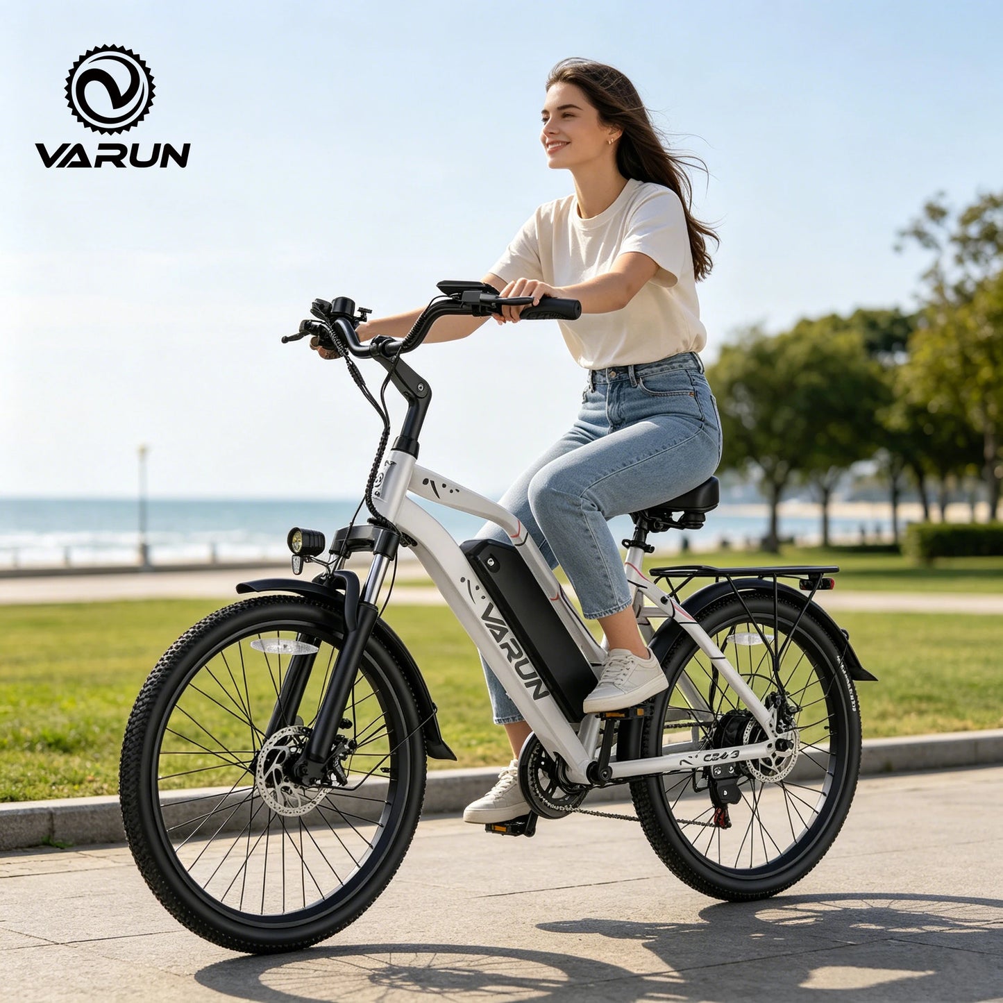 Varun C24-3 Electric City Bike 750W Peak Power Brushless