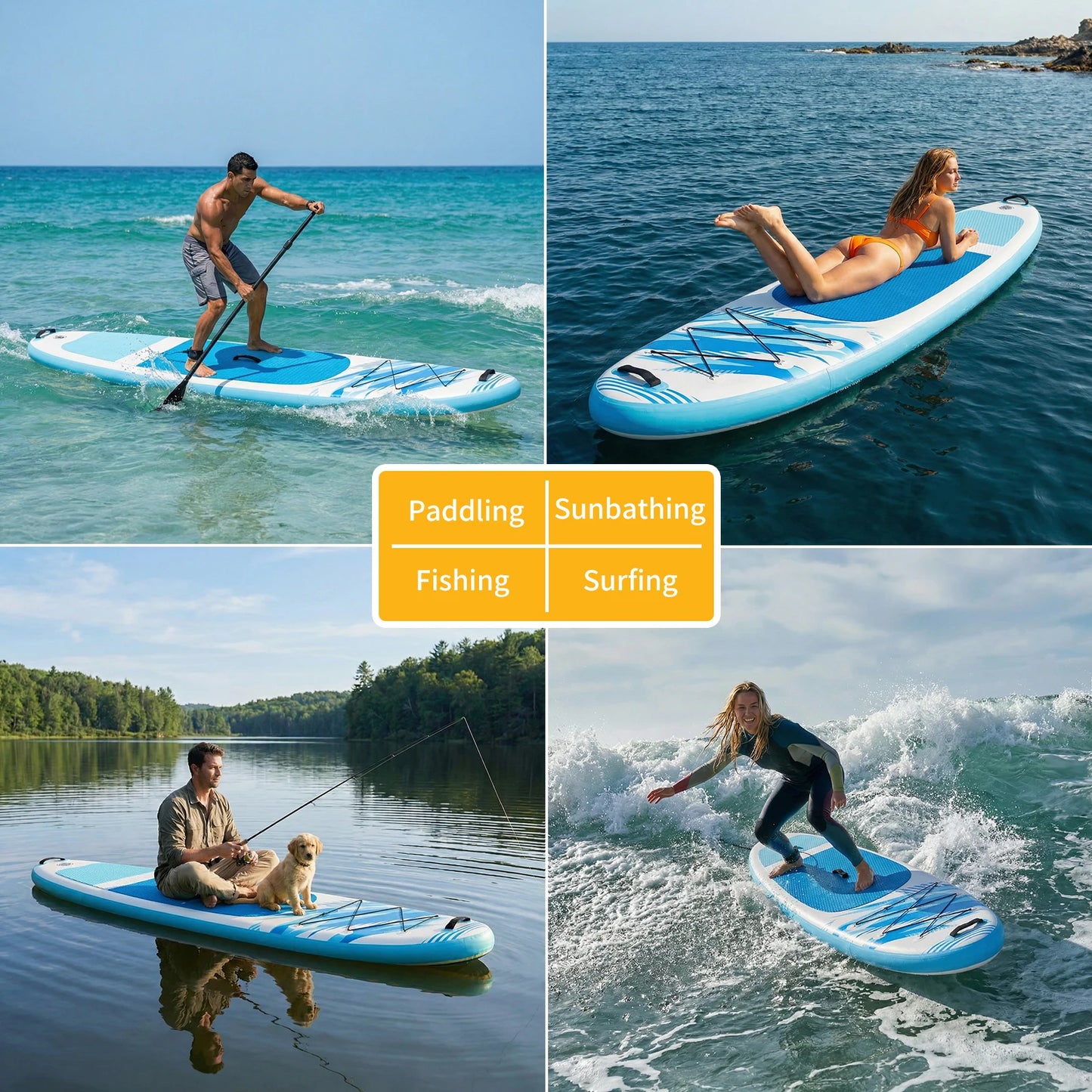 Inflatable Stand Up Paddle Board For All Skill Levels