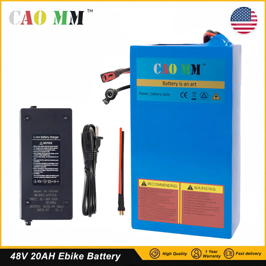 CAO MM 48V Ebike Battery for Electric Bikes and Scooters