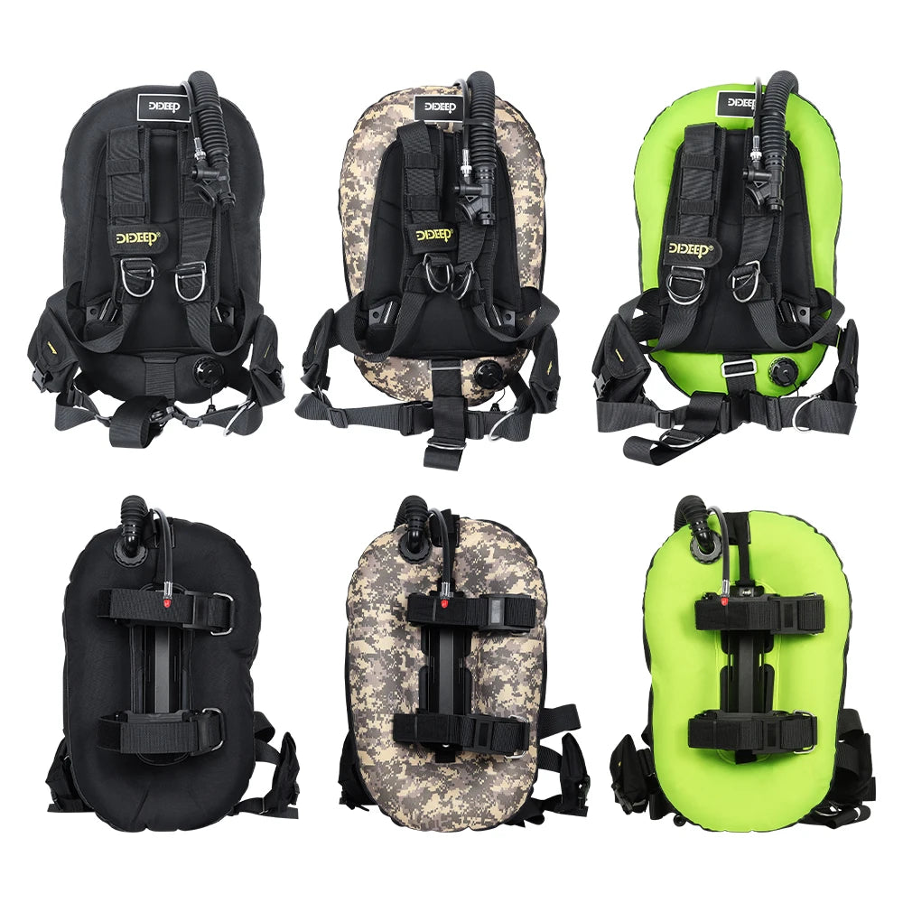 DIDEEP Buoyancy Control Device Donut Design Scuba Diving BCD Equipment