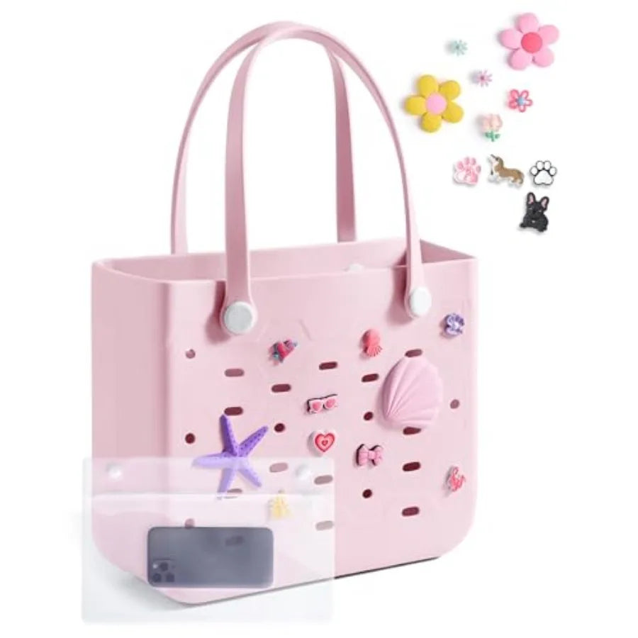 Beach Bag for Women Water Resistant Tote Sandproof Vacation Essentials