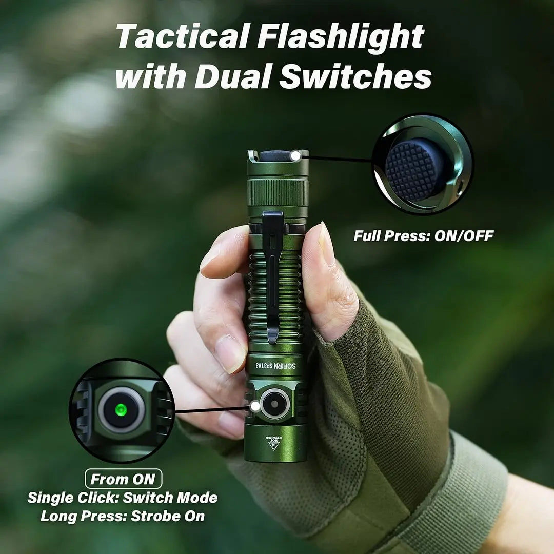 Sofirn SP31 V3.0 Powerful Tactical Flashlight 2000lm