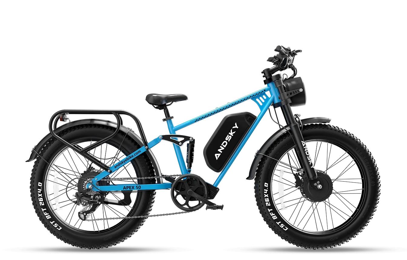ANDSKY Apex 50 Electric Bicycle 3000W Dual Motor EBike