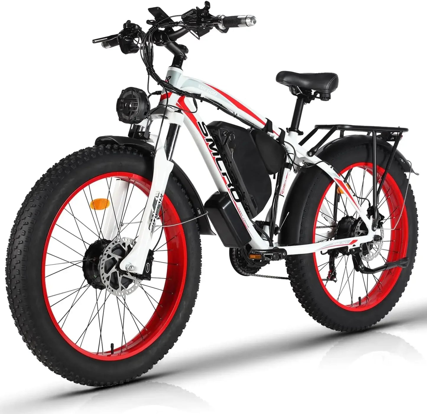 Electric Bicycle B1 2000W Dual Motor 48V 22.4Ah E Bike