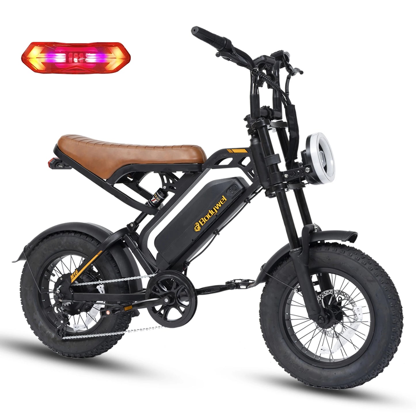 Bodywel M16 Electric Mountain Bike For Adults With Removable Battery