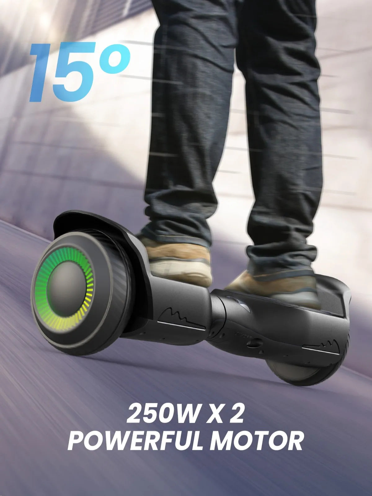 GYROOR Kids Self Balancing Hoverboard All Terrain Bluetooth Speaker
