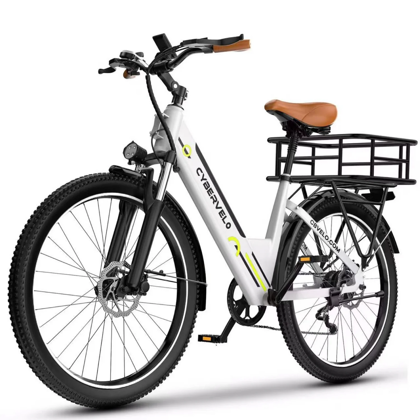Cybvelo Urban Commute Electric Bike EK2 48V 1000W Peak Motor