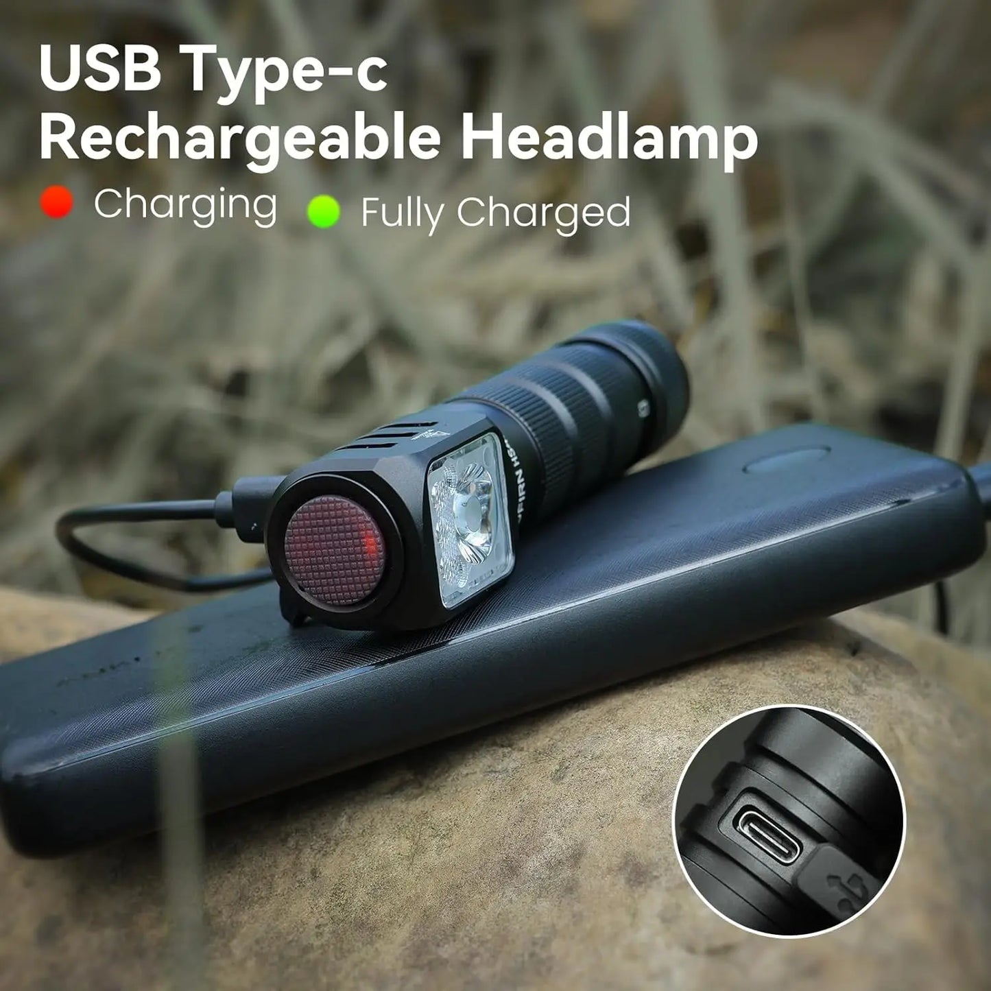 Sofirn HS42 Headlamp 2100Lm USB C Rechargeable LED Flashlight