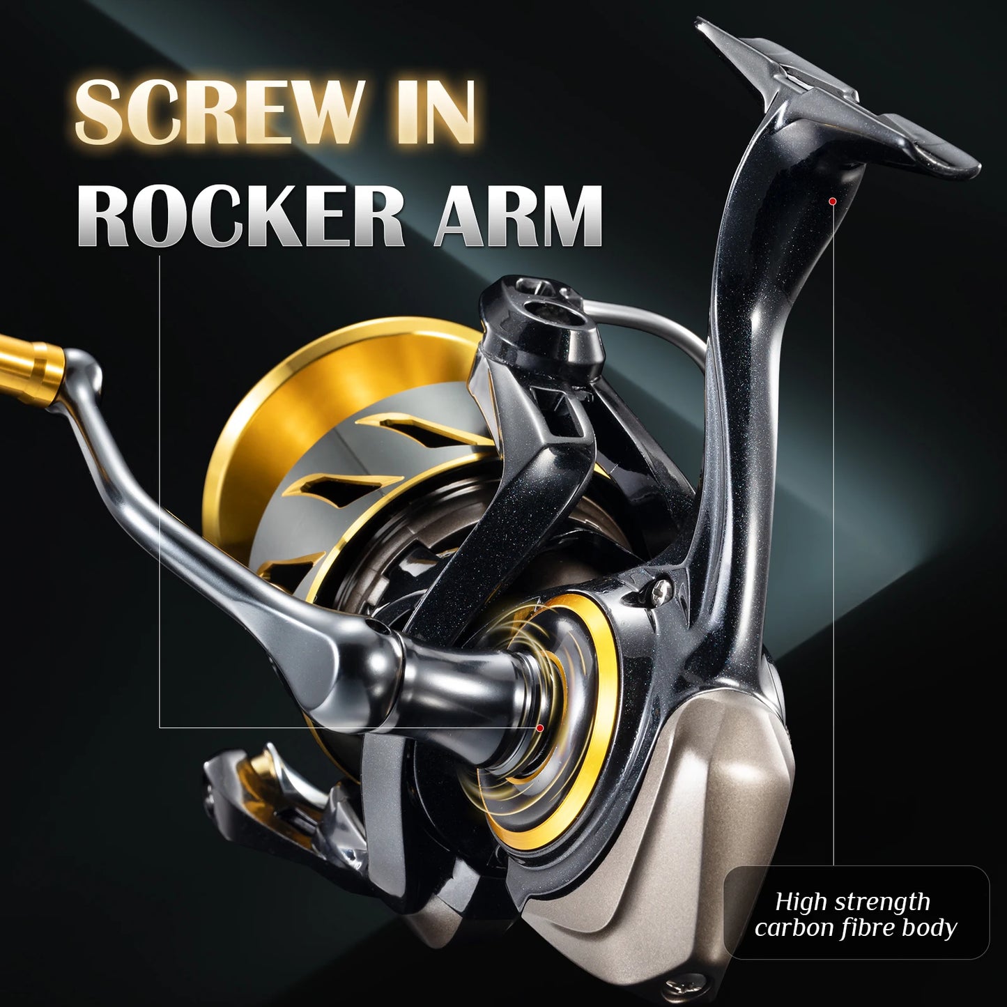 Rooblinos SW Ultralight Saltwater Surf Spinning Reel