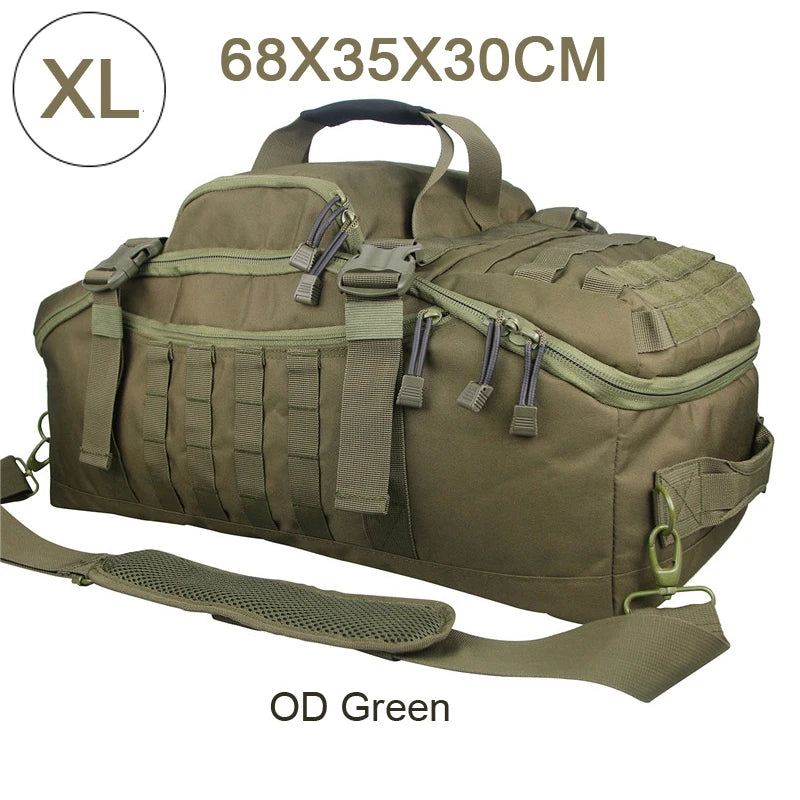 LQARMY Waterproof 3 Way Duffle Bag For Travel And Fitness