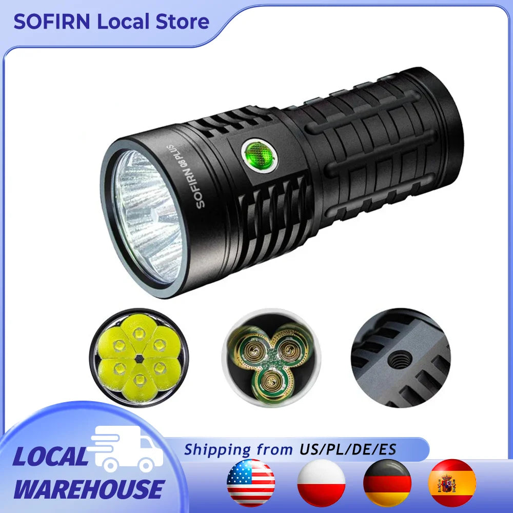 Sofirn Q8 Plus Flashlight 16000lm USB C Anduril 2 Edition