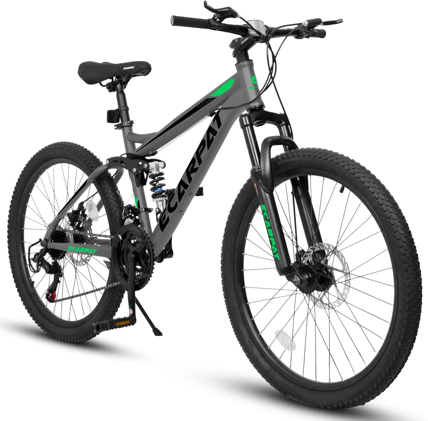 Ecarpat Unisex Dual Full Suspension Mountain Bike