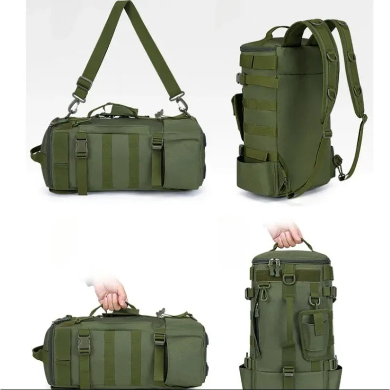 Multifunctional Fishing Backpack For Men With Rod Storage