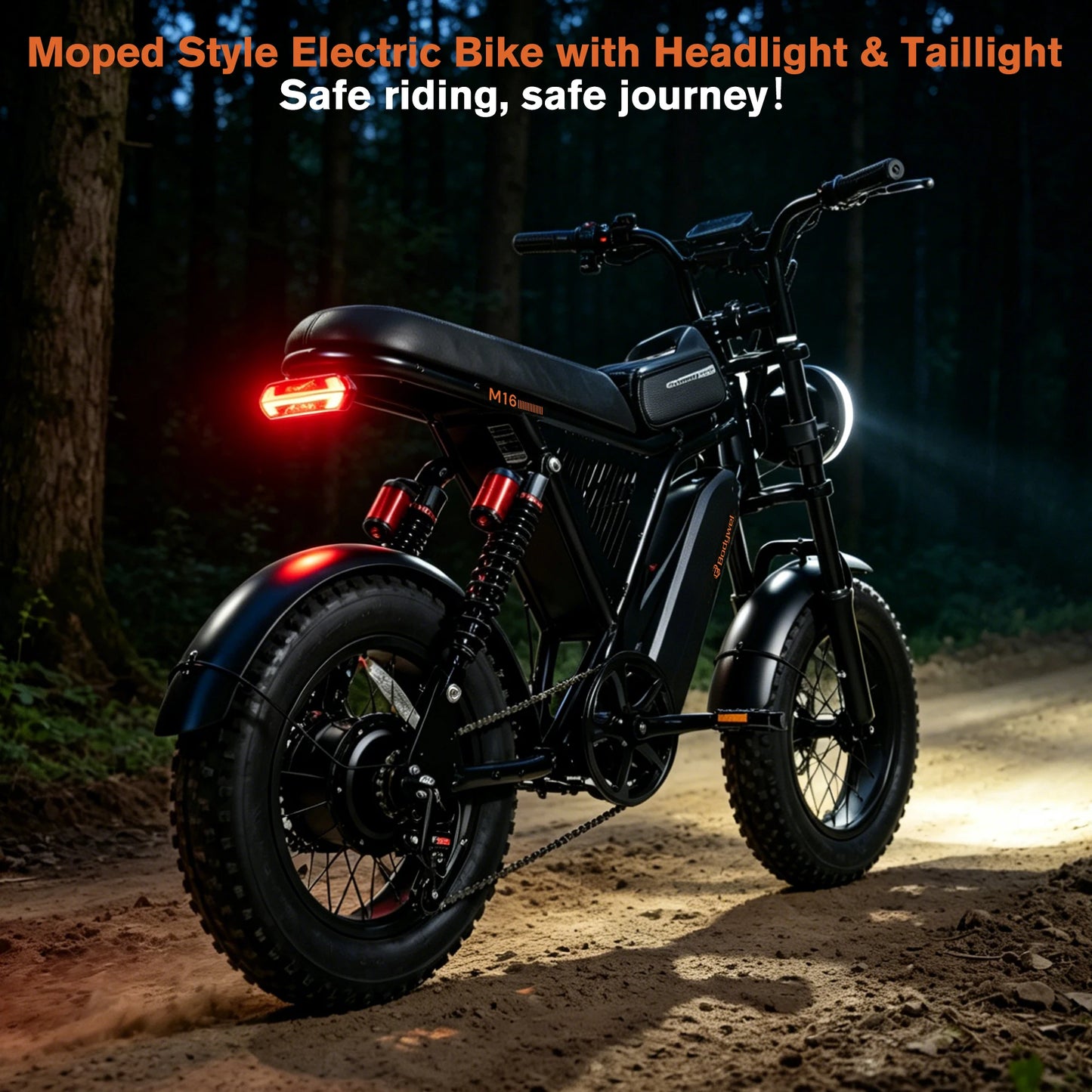 Bodywel M16 Electric Mountain Bike For Adults With Removable Battery