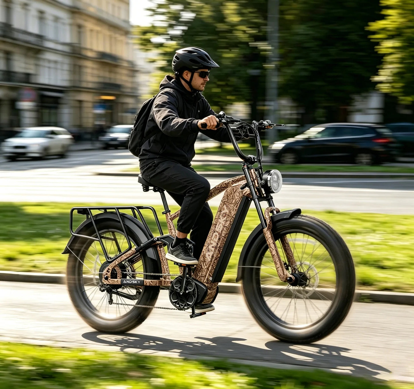 ANDSKY Hyper X Dual Battery 60V 3200W Electric Bike 7Speed