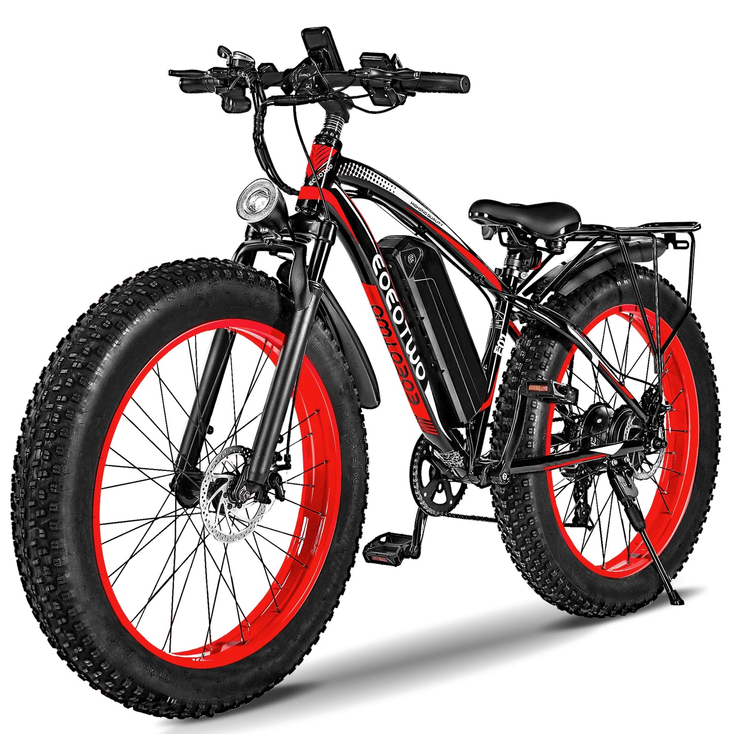 EOEOTWO 1500W Fat Tire Electric Bike 34MPH Ebike Pro