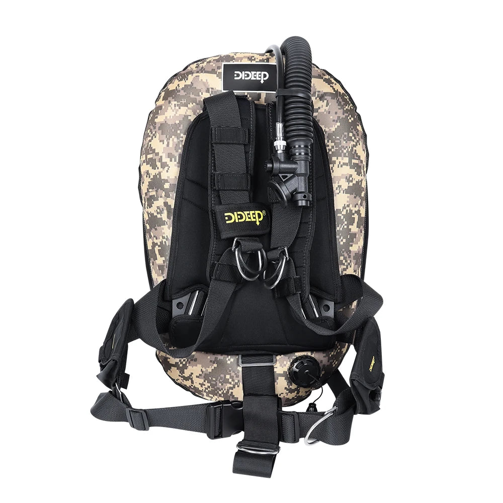 DIDEEP Buoyancy Control Device Donut Design Scuba Diving BCD Equipment