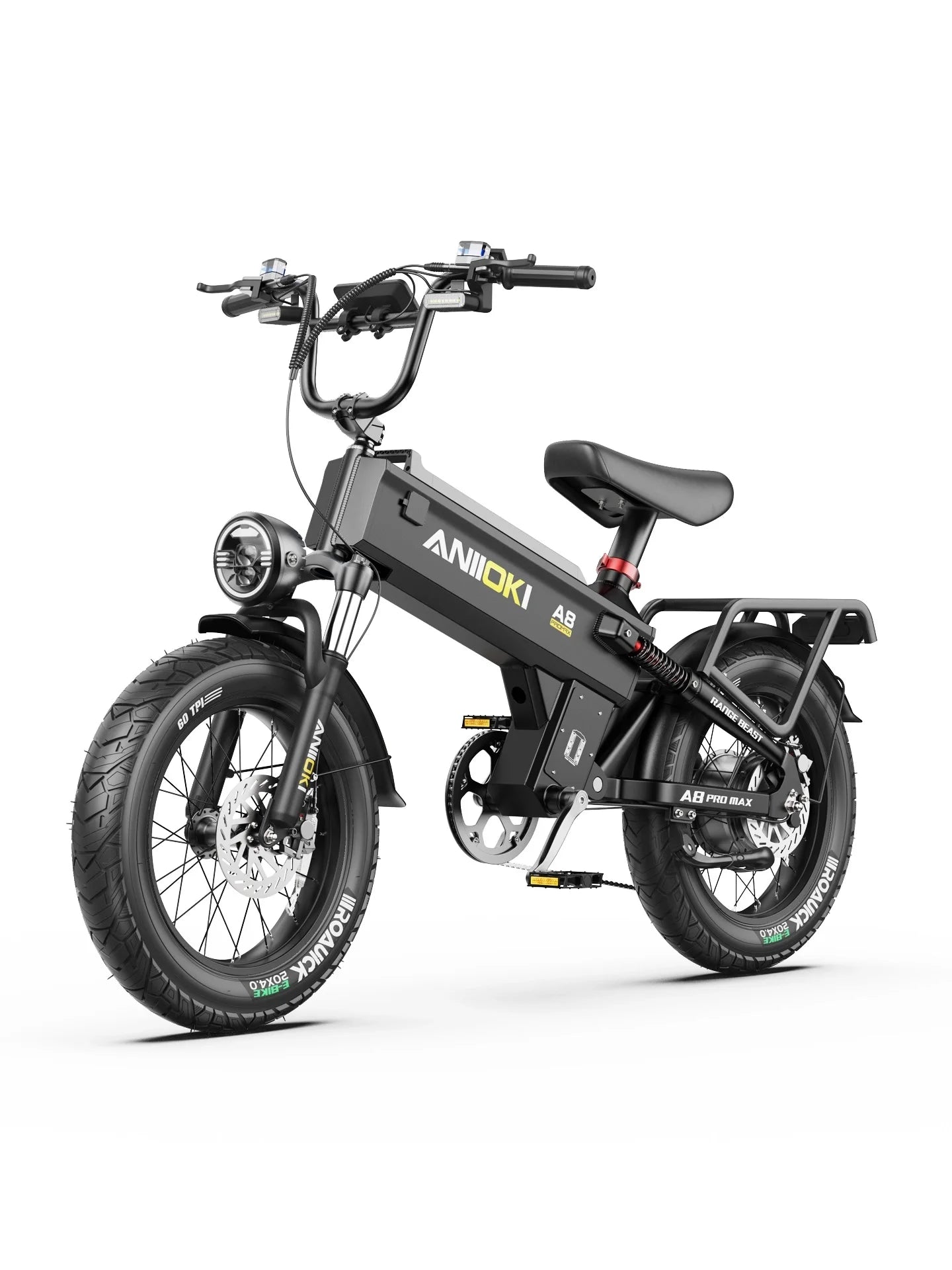 Aniioki Ebike A8 Pro Max 60Ah 1600W Electric Bicycle