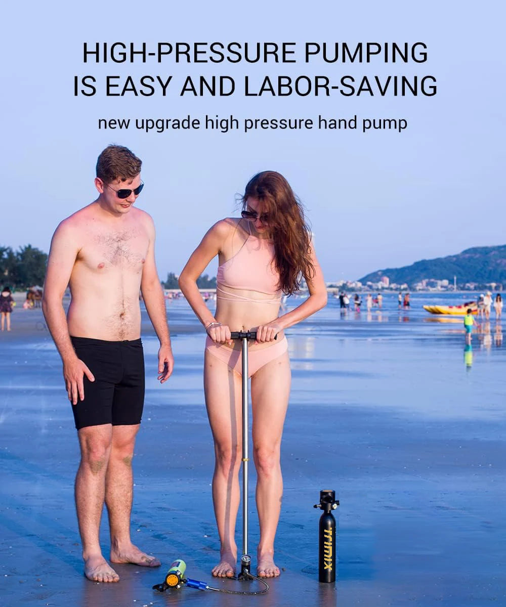 TRIMIX Mini Scuba Lung Tank For Snorkeling And Emergency