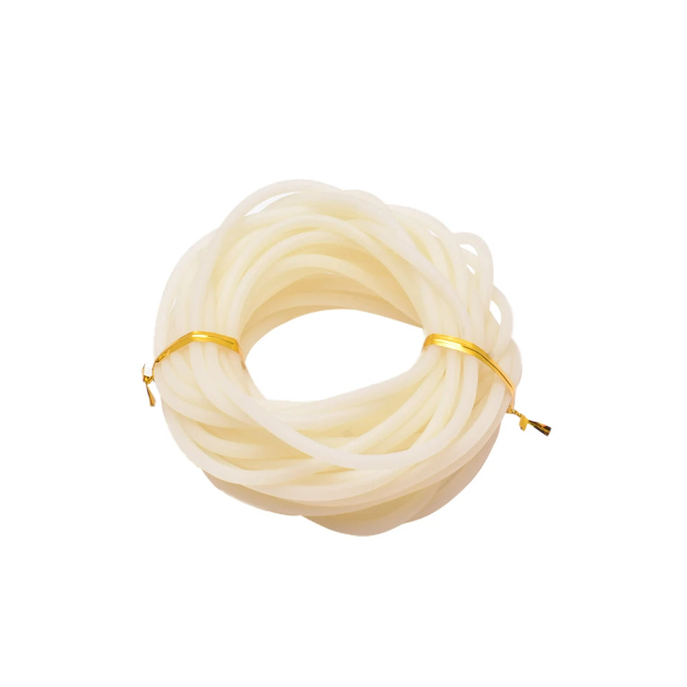 JTUUWRAP Luminous Noctilucent Fishing Line Tubes Silicone Anti Bite