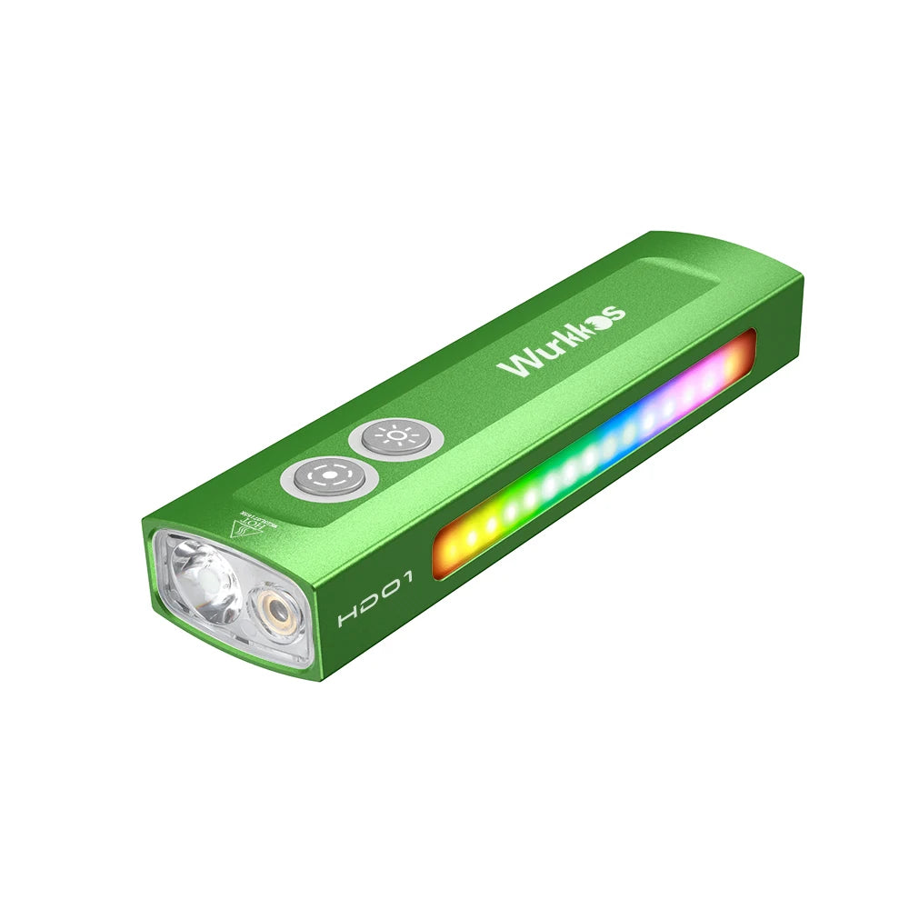 Wurkkos HD01 1200 Lumen Multifunctional Flashlight With RGB IP65