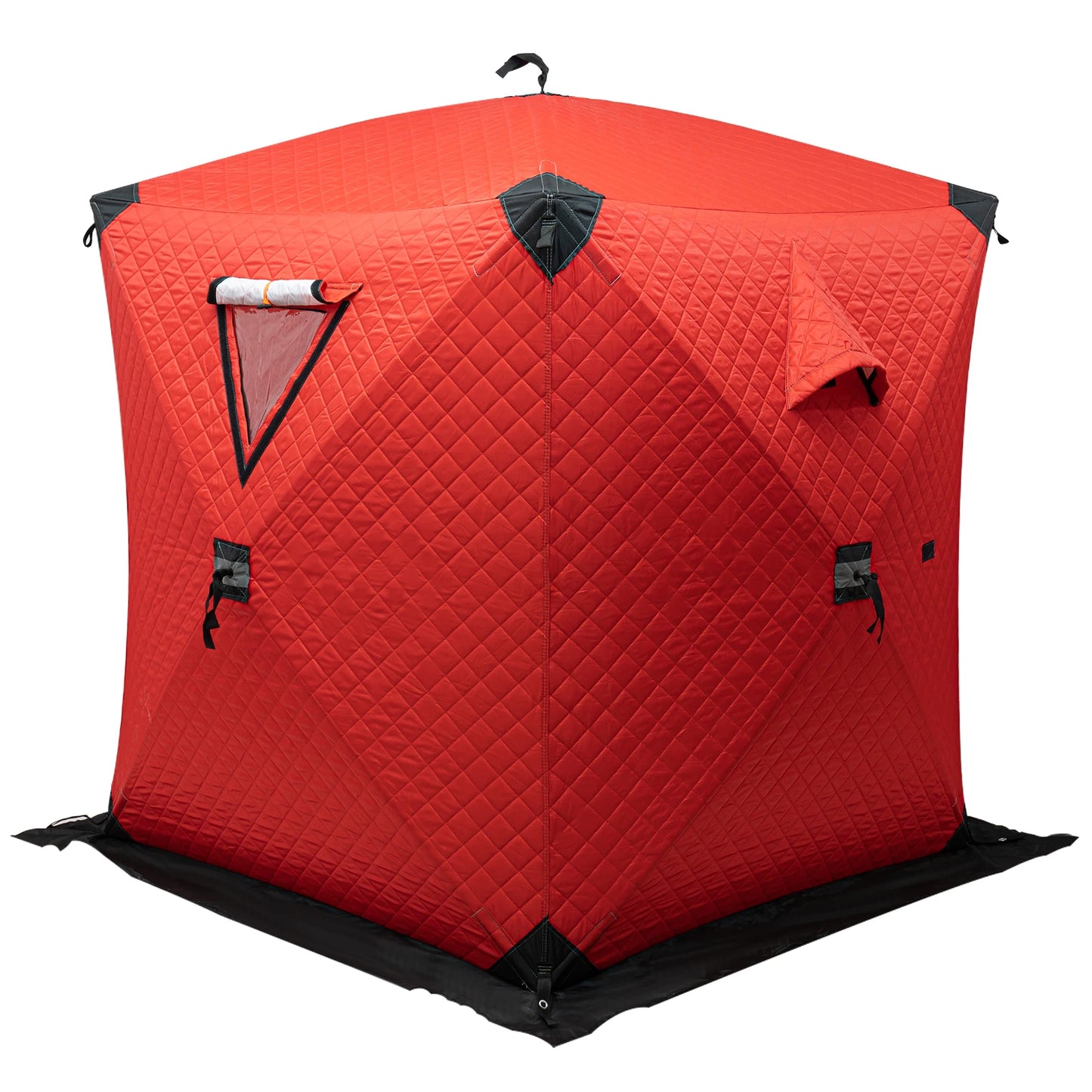 Bymaocar Ice Fishing Tent Thermal Shelter Dual Zipper Windproof