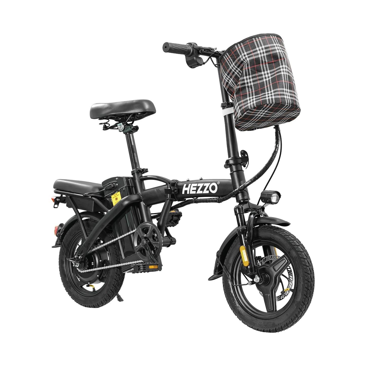 Terrosor Folding Electric Bike 20 MPH 560W 48V Removable Battery