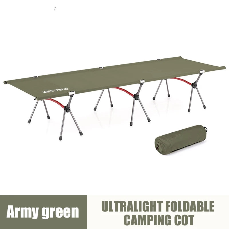 WESTTUNE Ultra Light Folding Bed for Camping and Travel