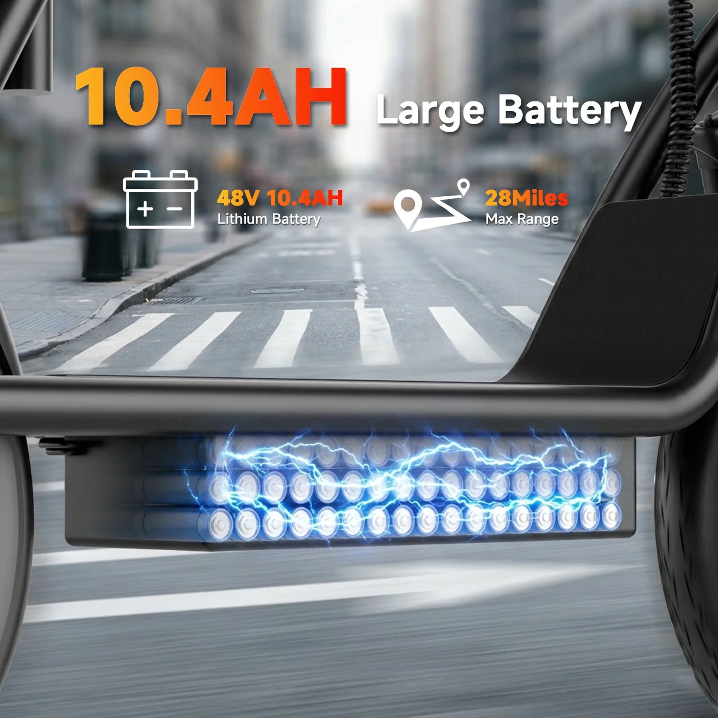 Electric Scooter For Adults With 28 Mile Range 22 MPH