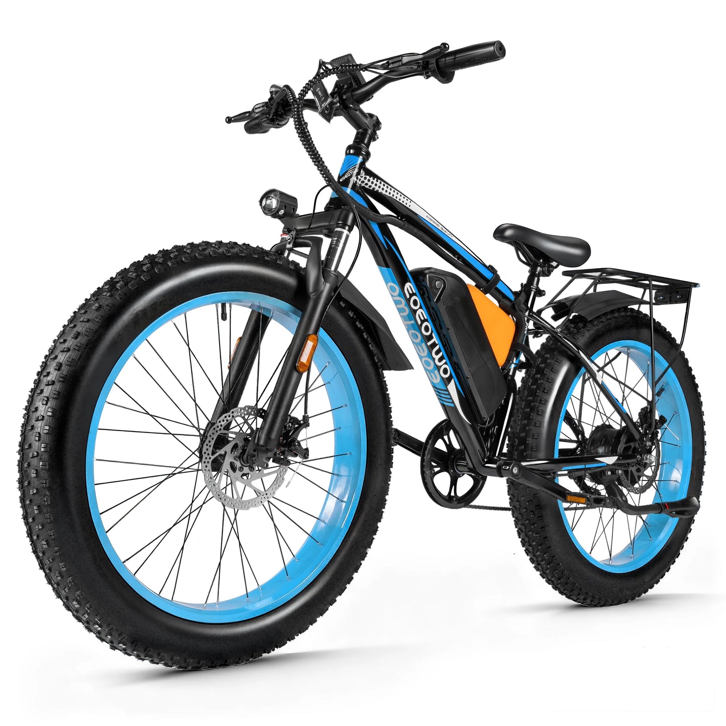 EOEOTWO Fat Tire Electric Bike 48V 20Ah 1000W Peak 1500W