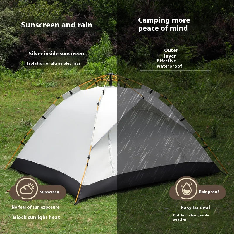 Pakicetus Automatic Quick Opening Camping Tent Rainproof Outdoor Travel